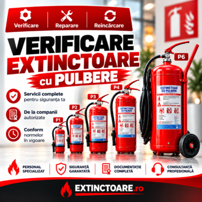 Verificari extinctoare cu pulbere